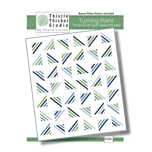 Turning Point Digital Quilt Pattern
