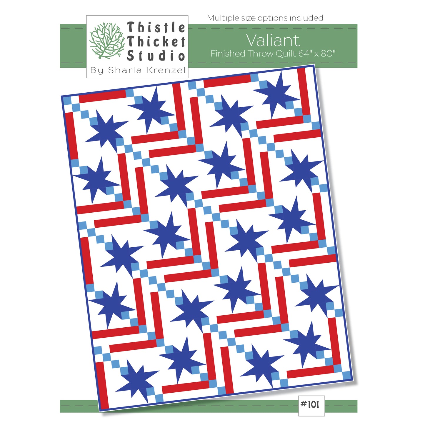 Valiant Digital Quilt Pattern